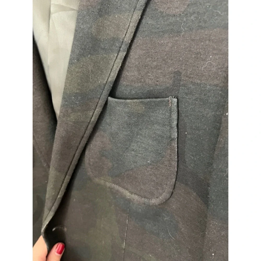 Jack Spade Mens Camo‎ Cotton Blazer Jacket Sports Coat Dark Green Size 36